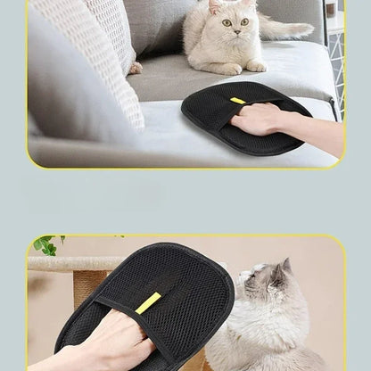 FedAway™ Pet hair Remover Grooming Glove for Pet, Couch, Carpet, Car, etc