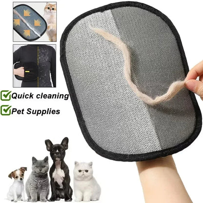 FedAway™ Pet hair Remover Grooming Glove for Pet, Couch, Carpet, Car, etc