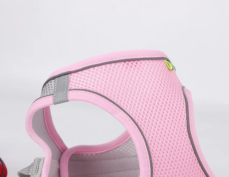 Shedaway Puppy Harness Set Dog Accessories Adjustable Puppy and Cat Harness Vest French Bulldog Chihuahua Small Dog Collar Pet Leash Dogs